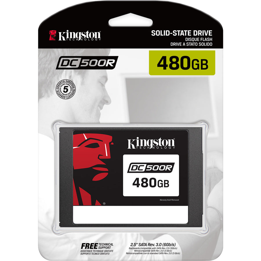 Kingston Enterprise SSD DC500R (lecture centrée) 480 Go SEDC500R/480G