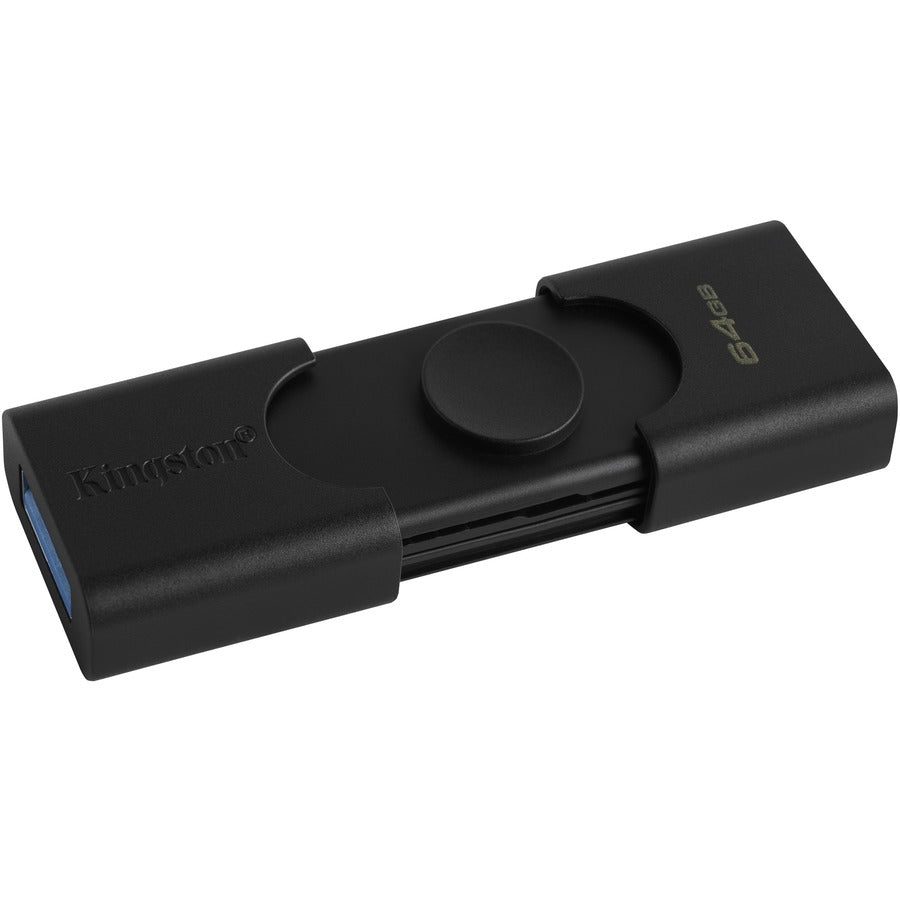 Clé USB Kingston DataTraveler Duo avec connecteur USB-A et USB-C DTDE/64 Go