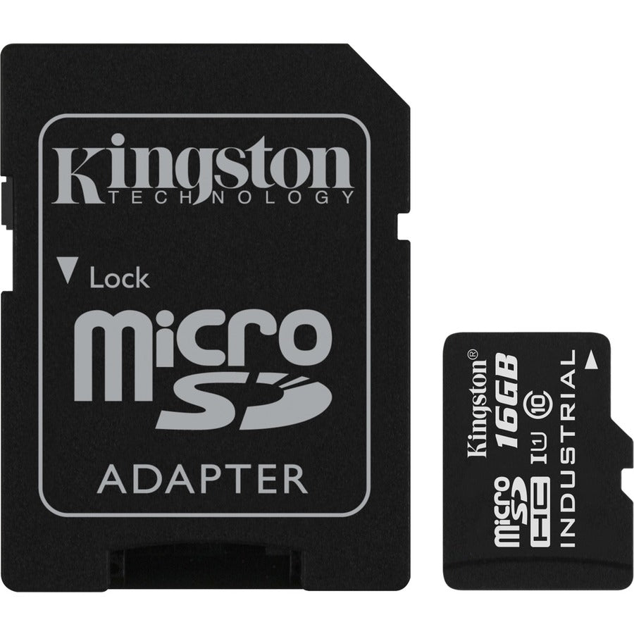 Kingston Industrial 16 GB Class 10/UHS-I microSDHC SDCIT/16GB