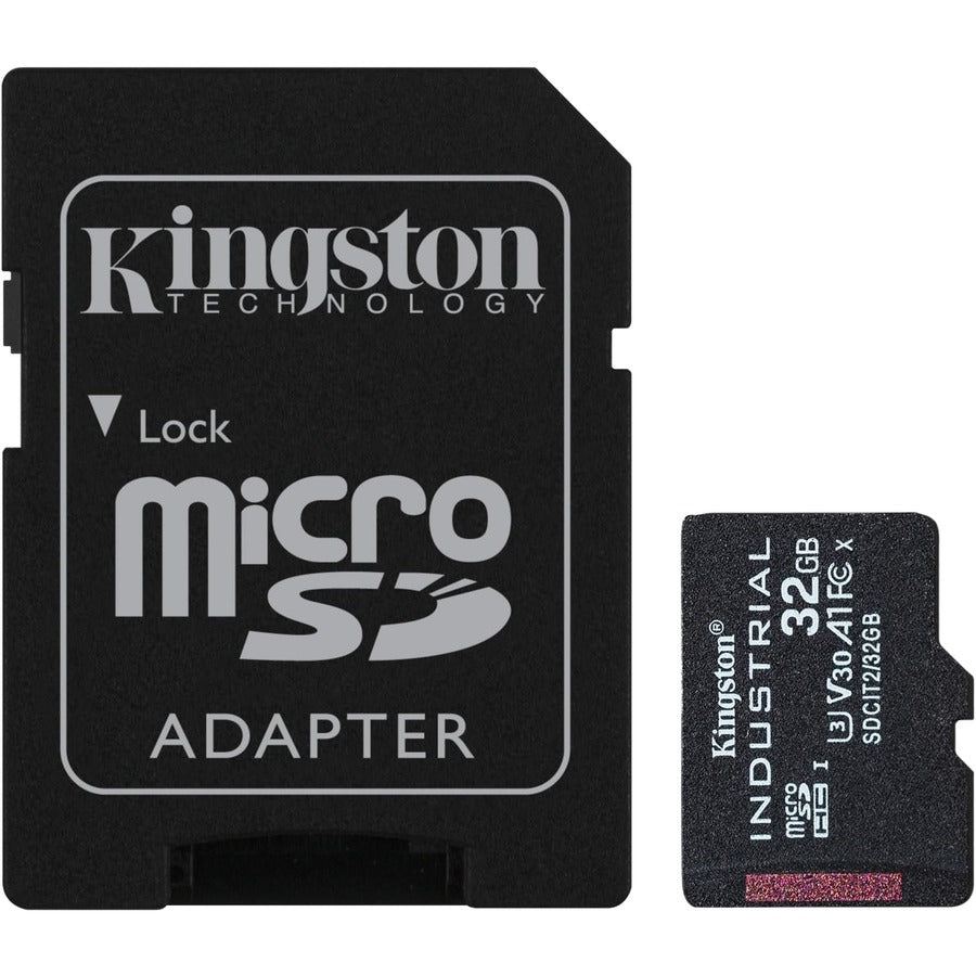 Kingston Industrial 32 GB Class 10/UHS-I (U3) V30 microSDHC SDCIT2/32GB