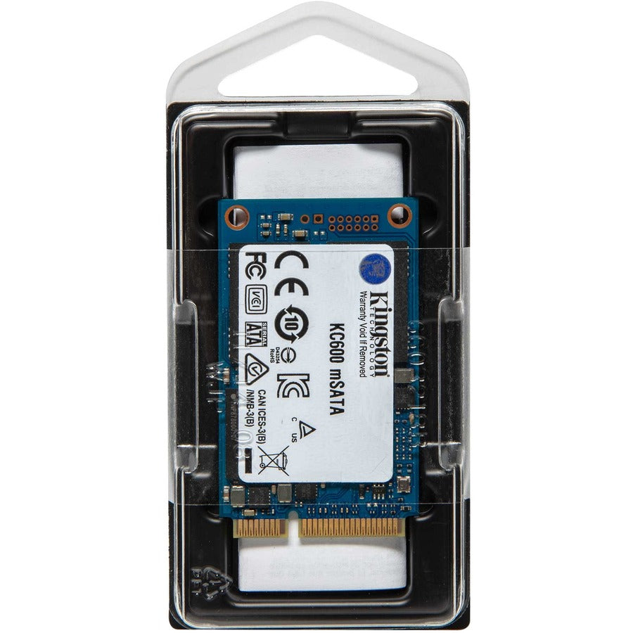 Disque SSD Kingston KC600 512 Go - mSATA interne - SATA (SATA/600) SKC600MS/512G