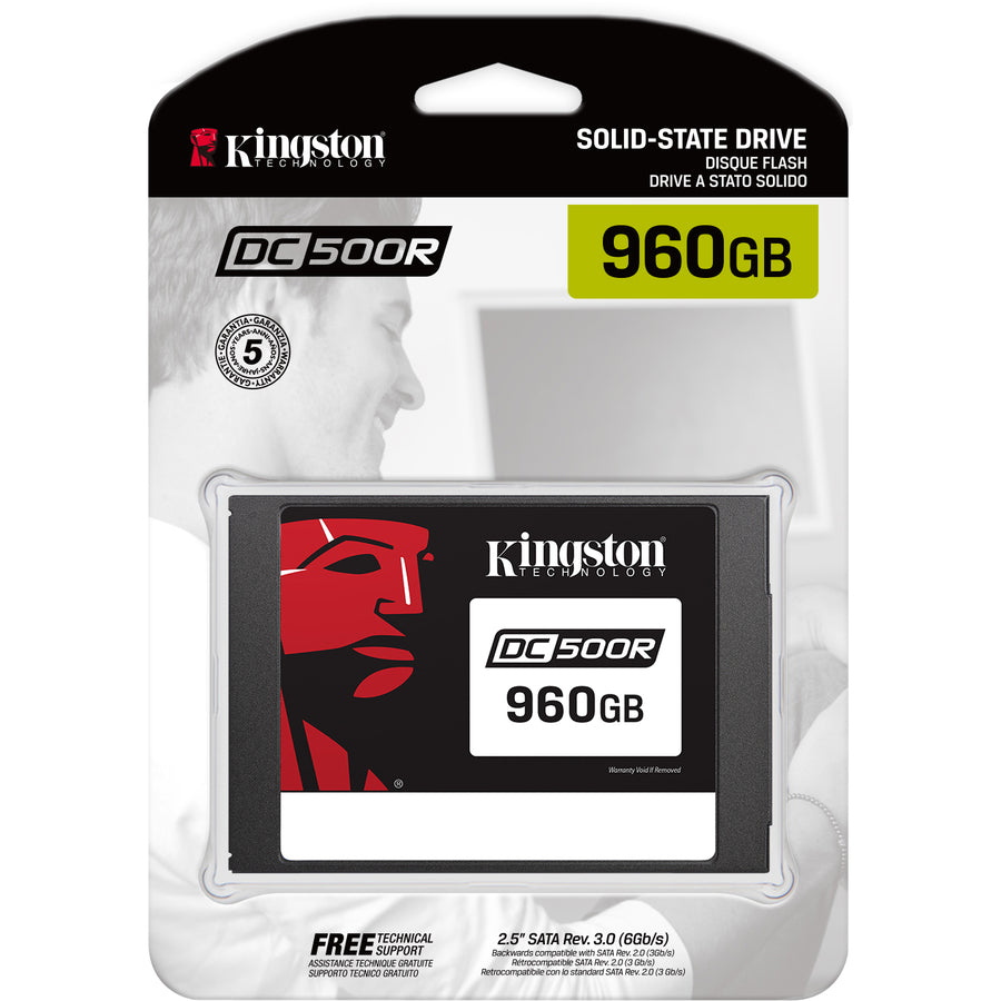 Kingston Enterprise SSD DC500R (lecture centrée) 960 Go SEDC500R/960G