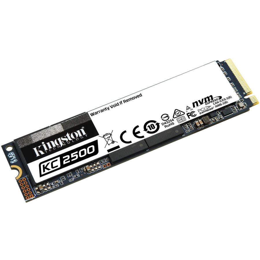 Disque SSD Kingston KC2500 250 Go - M.2 2280 interne - PCI Express NVMe (PCI Express NVMe 3.0 x4) SKC2500M8/250G