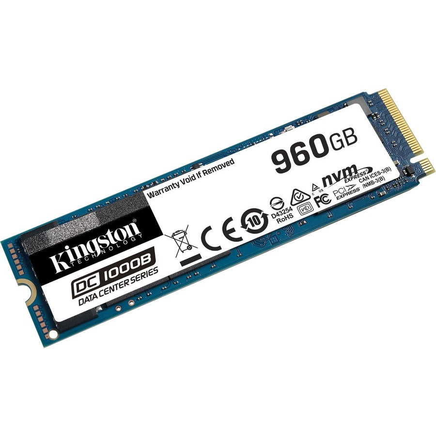 Disque SSD Kingston DC1000B 960 Go - M.2 2280 interne - PCI Express NVMe (PCI Express NVMe 3.0 x4) SEDC1000BM8/960G