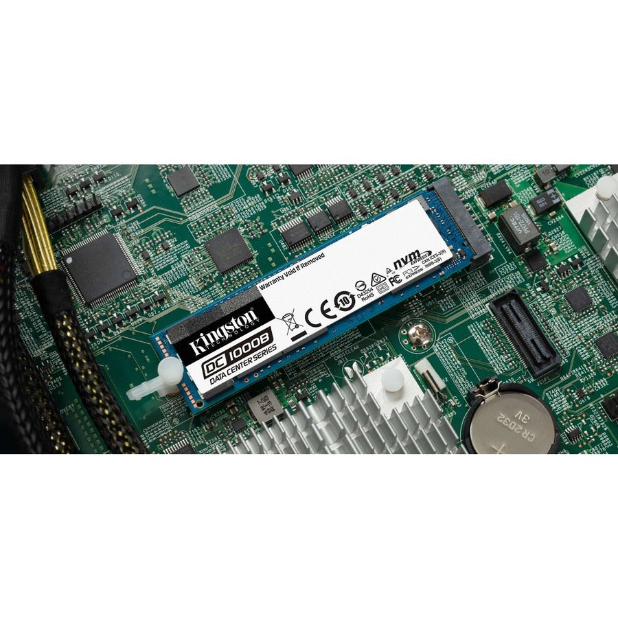 Kingston DC1000B 480 GB Solid State Drive - M.2 2280 Internal - PCI Express NVMe (PCI Express NVMe 3.0 x4) SEDC1000BM8/480G