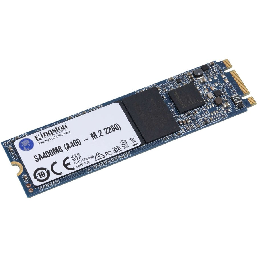 Kingston A400 480 GB Solid State Drive - M.2 2280 Internal - SATA (SATA/600) SA400M8/480G