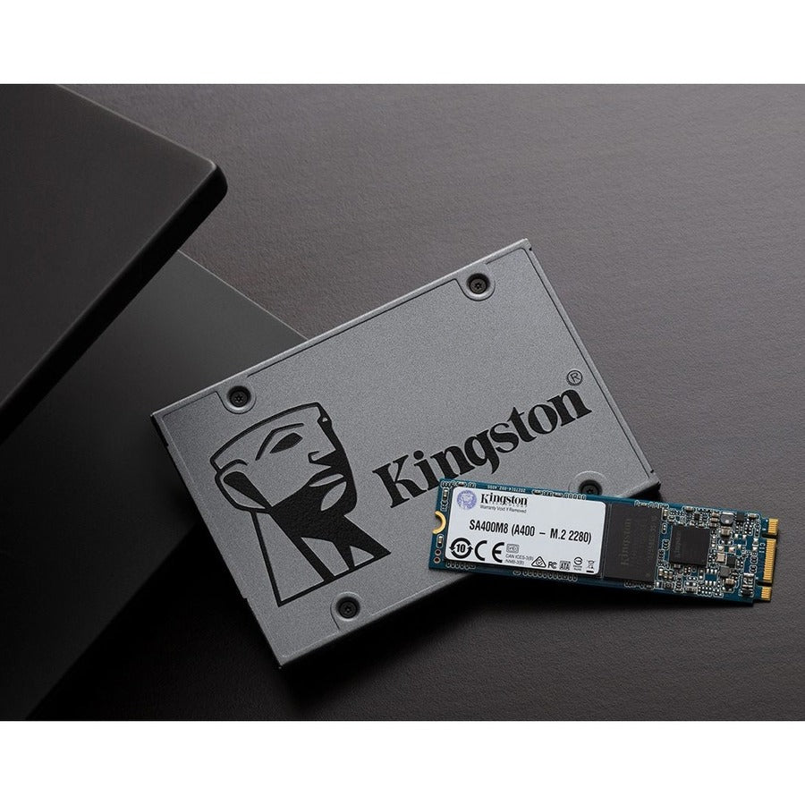 Kingston A400 480 GB Solid State Drive - M.2 2280 Internal - SATA (SATA/600) SA400M8/480G