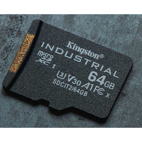 Kingston Industrial 64 GB Class 10/UHS-I (U3) V30 microSDXC SDCIT2/64GB