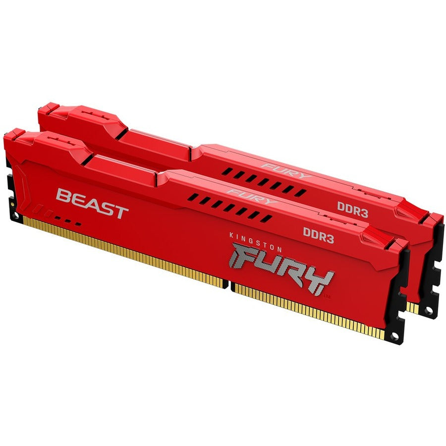 Kingston FURY Beast 16GB (2 x 8GB) DDR3 SDRAM Memory Kit KF316C10BRK2/16