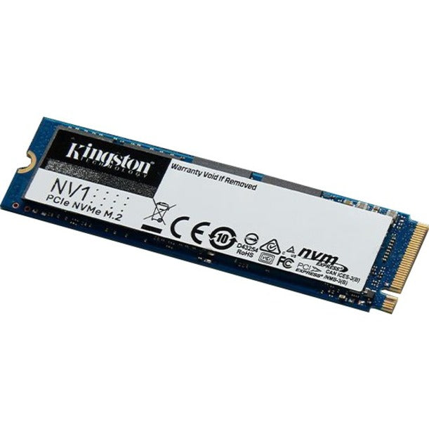 Disque SSD Kingston NV1 500 Go - M.2 2280 interne - PCI Express NVMe (PCI Express NVMe 3.0 x4) SNVS/500G