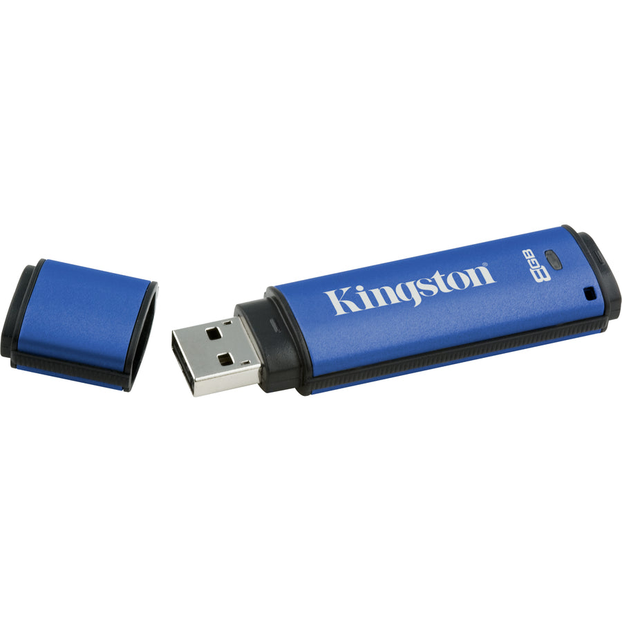 Kingston 8GB DataTraveler Vault Privacy 3.0 USB 3.0 Flash Drive DTVP30/8GB