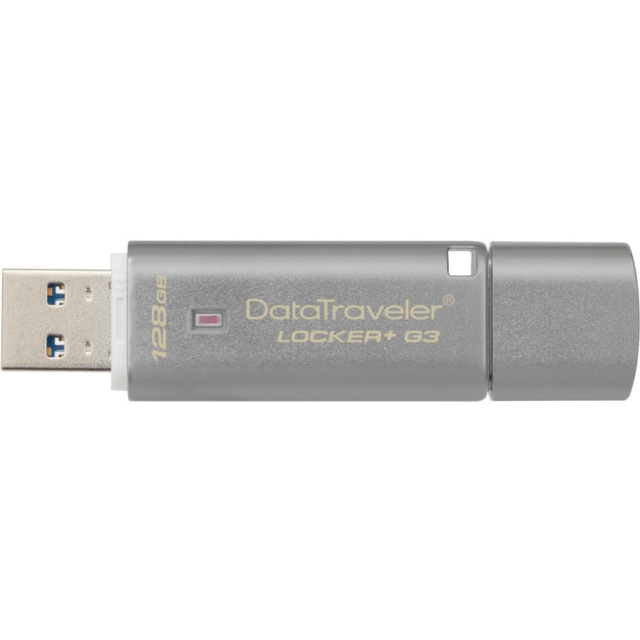 Kingston DataTraveler Locker+ G3 Clé USB 3.0 Type A 128 Go DTLPG3/128 Go