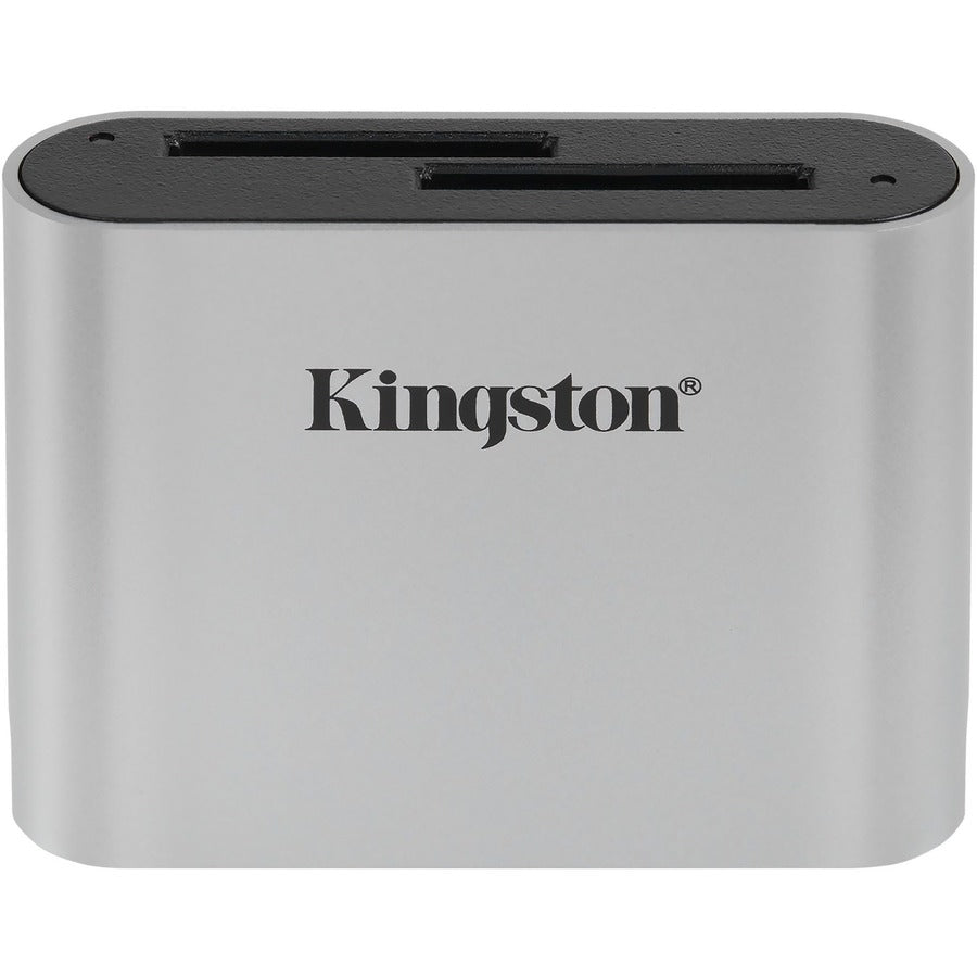 Lecteur de cartes SDHC/SDXC UHS-II à double emplacement Kingston USB3.2 Gen1 Workflow WFS-SD