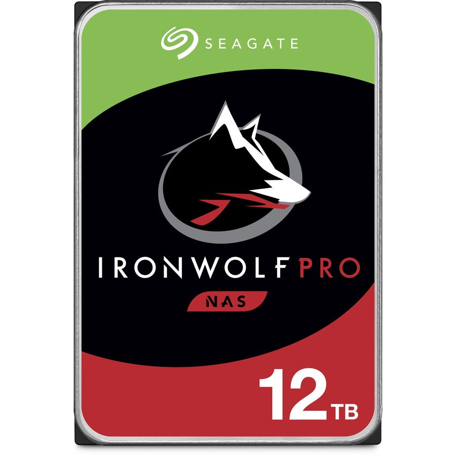 Seagate IronWolf Pro ST12000NE0008 12 TB Hard Drive - 3.5" Internal - SATA (SATA/600) - Conventional Magnetic Recording (CMR) Method ST12000NE0008