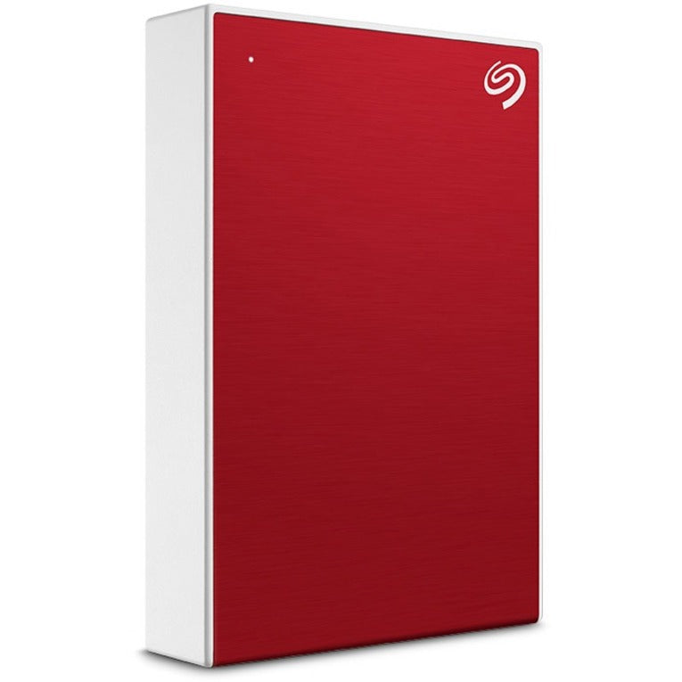 Seagate One Touch STKC4000403 4 TB Portable Hard Drive - 2.5" External - Red STKC4000403