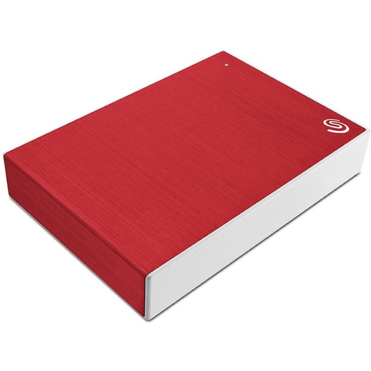 Seagate One Touch STKC4000403 4 TB Portable Hard Drive - 2.5" External - Red STKC4000403