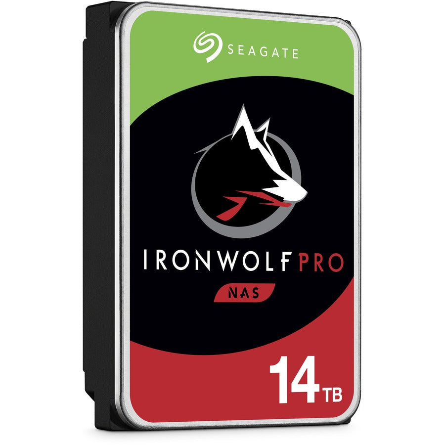 Disque dur Seagate IronWolf Pro ST14000NE0008 14 To - 3,5" interne - SATA (SATA/600) - Méthode d'enregistrement magnétique conventionnel (CMR) ST14000NE0008