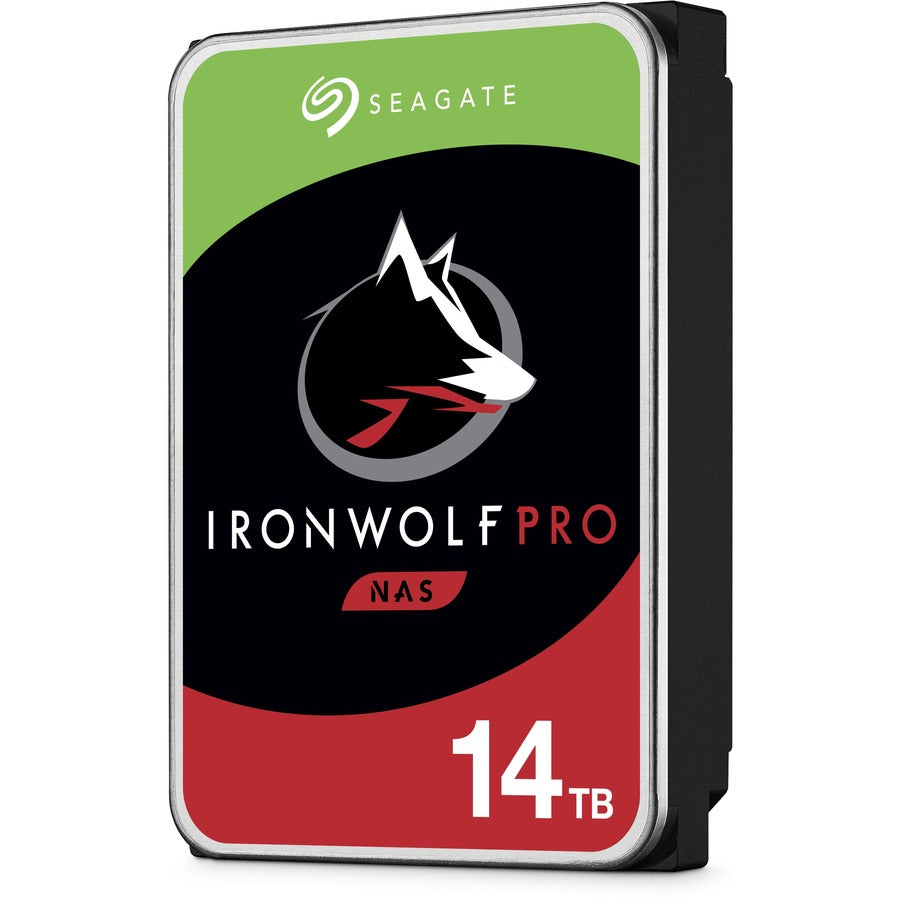 Disque dur Seagate IronWolf Pro ST14000NE0008 14 To - 3,5" interne - SATA (SATA/600) - Méthode d'enregistrement magnétique conventionnel (CMR) ST14000NE0008