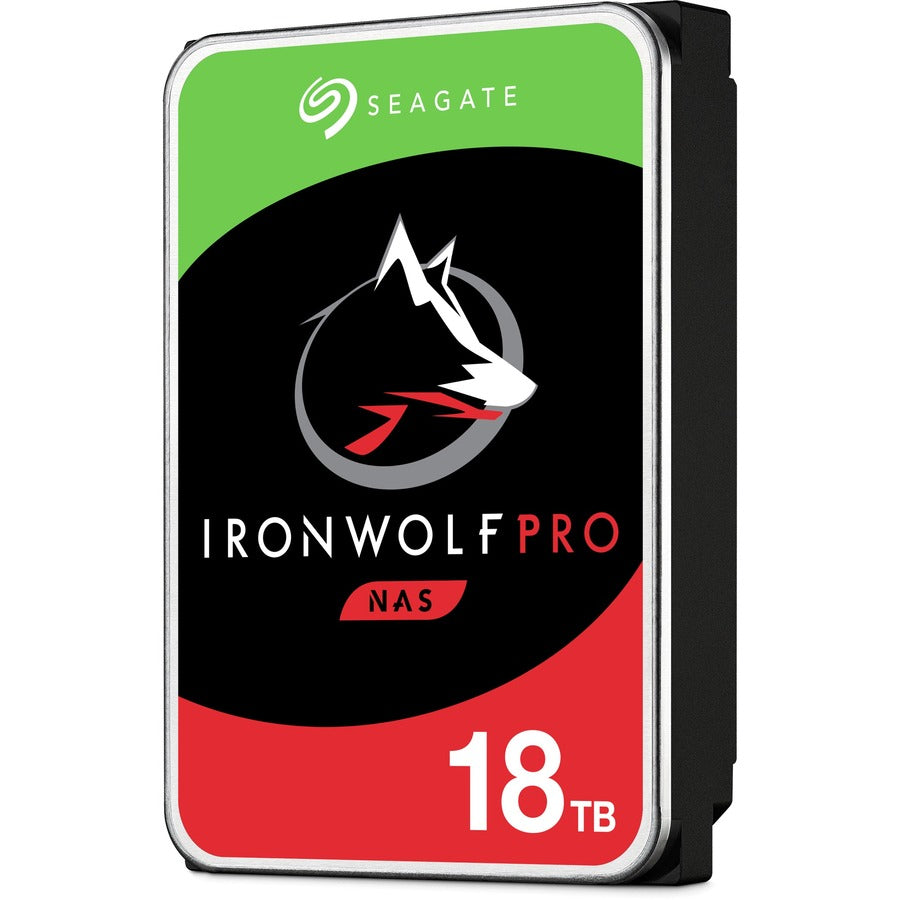 Seagate IronWolf Pro ST18000NE000 18 TB Hard Drive - 3.5" Internal - SATA (SATA/600) - Conventional Magnetic Recording (CMR) Method ST18000NE000