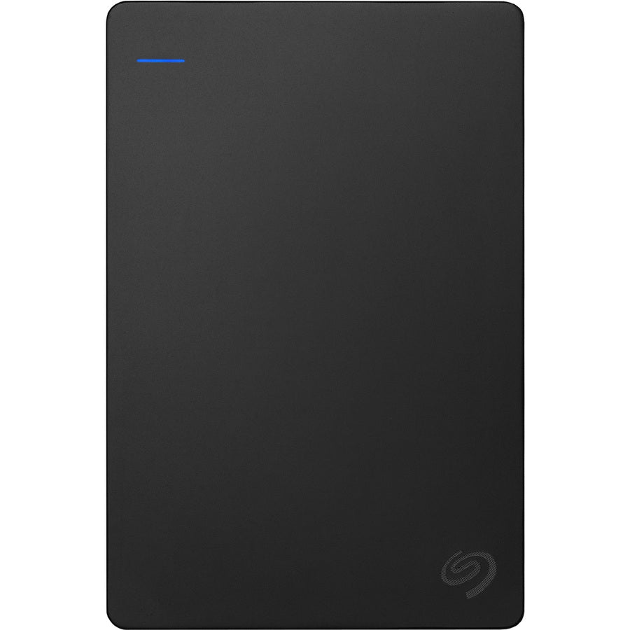 Seagate Game Drive STGD4000400 4 TB Portable Hard Drive - External - Black, Blue STGD4000400