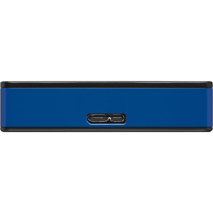 Seagate Game Drive STGD4000400 4 TB Portable Hard Drive - External - Black, Blue STGD4000400