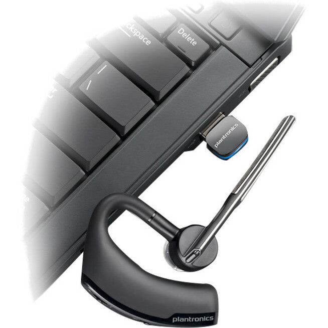 Plantronics Voyager Legend Earset - Mono - Sans fil - Bluetooth - Écouteur, Circum-auriculaire - Monaural - Oreille externe - Suppression du bruit, Microphone à suppression d'écho
