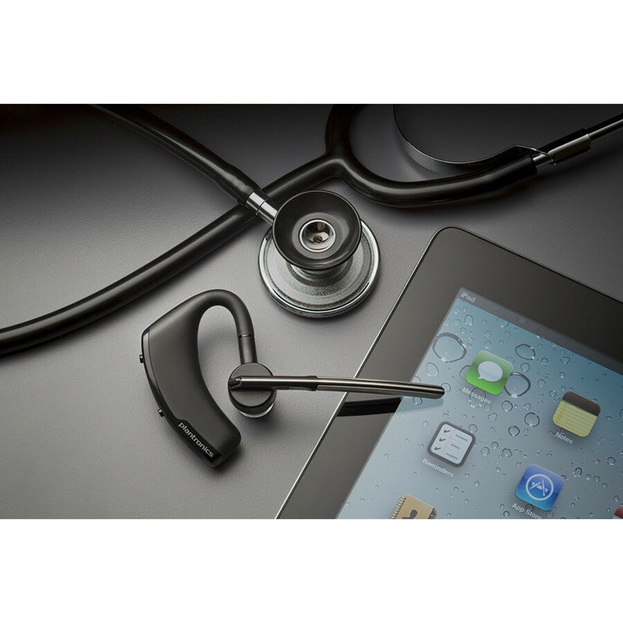 Plantronics Voyager Legend Earset - Mono - Sans fil - Bluetooth - Écouteur, Circum-auriculaire - Monaural - Oreille externe - Suppression du bruit, Microphone à suppression d'écho