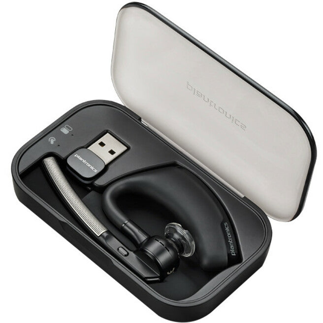 Plantronics Voyager Legend Earset - Mono - Sans fil - Bluetooth - Écouteur, Circum-auriculaire - Monaural - Oreille externe - Suppression du bruit, Microphone à suppression d'écho