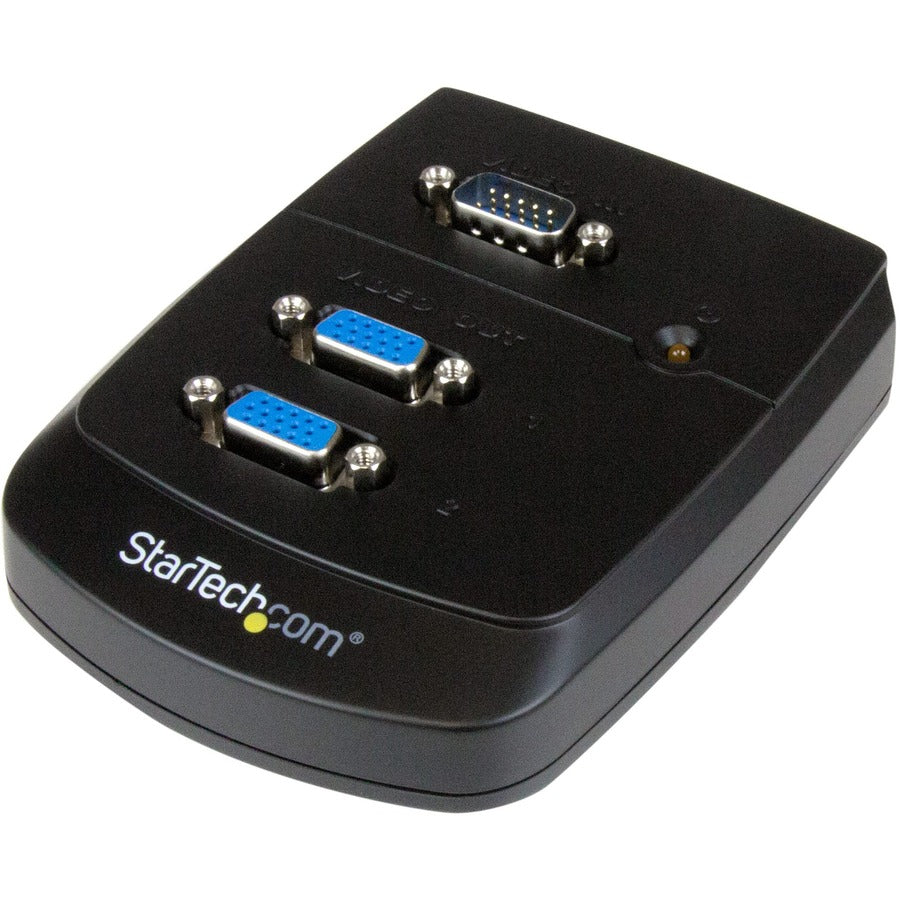 StarTech.com StarTech.com 2 Port VGA Video Splitter - Wall Mount - Video splitter - 2 ports - cascadable ST122W