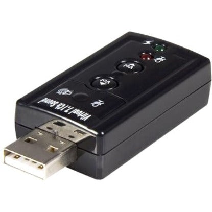 StarTech.com USB audio adapter - virtual 7.1 - external sound card - stereo audio ICUSBAUDIO7