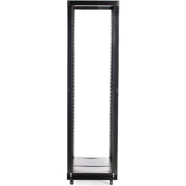 StarTech.com 42U 4 Post Open Frame Server Rack - Adjustable Floor Standing Data Rack - Computer / Network Cabinet (4POSTRACKBK) 4POSTRACKBK