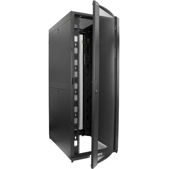 StarTech.com Armoire rack serveur 42U - Boîtier 37 po de profondeur - Armoire réseau extra large 30 po - Armoire serveur rack - Armoire de données RK4242BK30