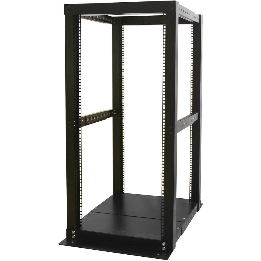 StarTech.com 4 Post Open Frame Rack - 25U Rack Cabinet - Heavy Gauge M