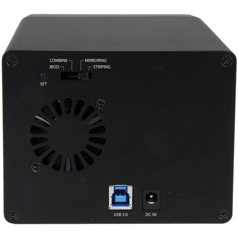 StarTech.com USB 3.0 Dual 3.5in SATA III Hard Drive RAID Enclosure with Fast Charge USB Hub & UASP S352BU33HR