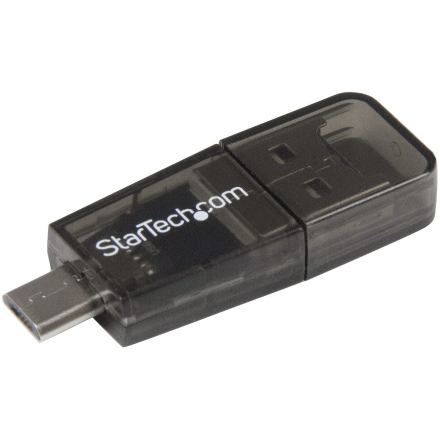 StarTech.com Micro SD to Micro USB / USB OTG Adapter Card Reader For Android Devices MSDREADU2OTG