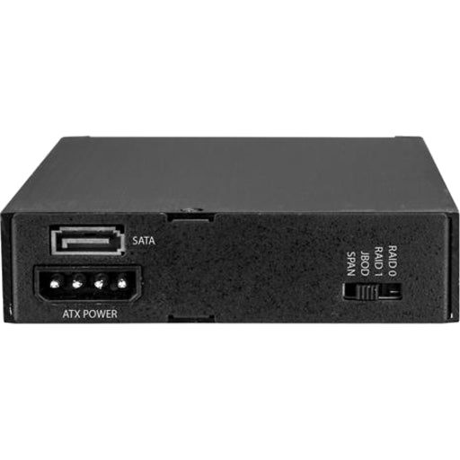 StarTech.com Dual-Bay 2.5in SATA SSD / HDD Rack for 3.5in Front Bay - Trayless SATA Backplane - RAID HSB225S3R