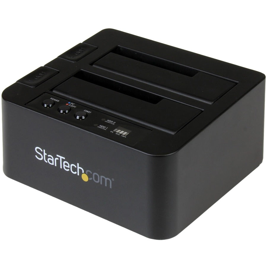 StarTech.com USB 3.1 (10Gbps) Standalone Duplicator Dock for 2.5" & 3.5" SATA SSD / HDD Drives - with Fast-Speed Duplication up to 28GB/min SDOCK2U313R