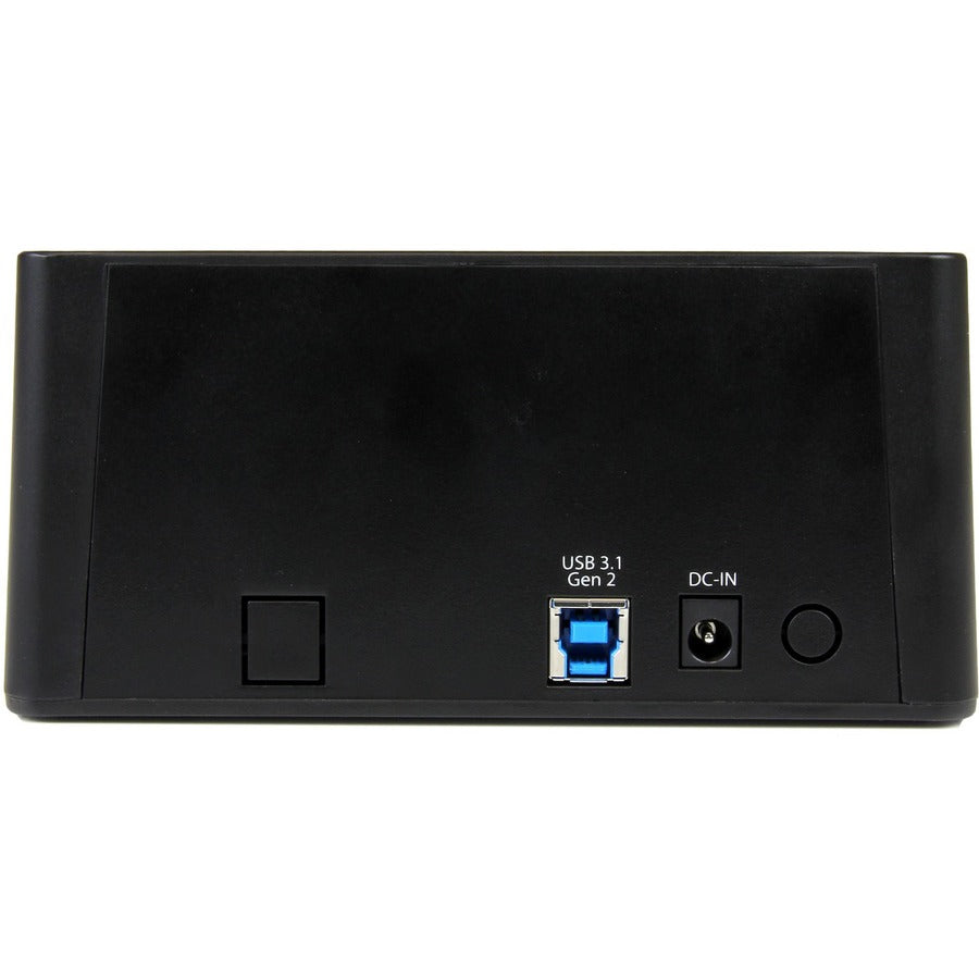 StarTech.com USB 3.1 (10Gbps) Standalone Duplicator Dock for 2.5" & 3.5" SATA SSD / HDD Drives - with Fast-Speed Duplication up to 28GB/min SDOCK2U313R