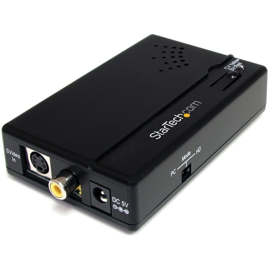 StarTech.com Composite and S-Video to HDMI&reg; Converter with Audio VID2HDCON