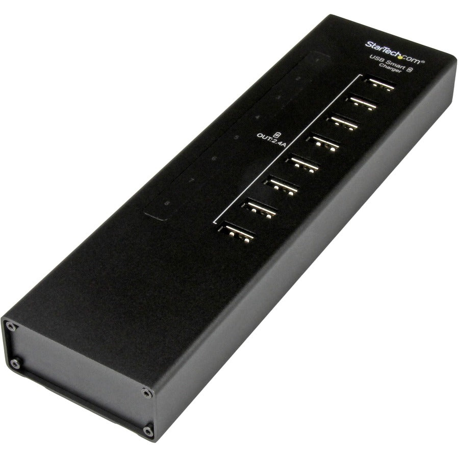 Star Tech.com 8-Port Charging Station for USB Devices - 96W/19.2A ST8CU824