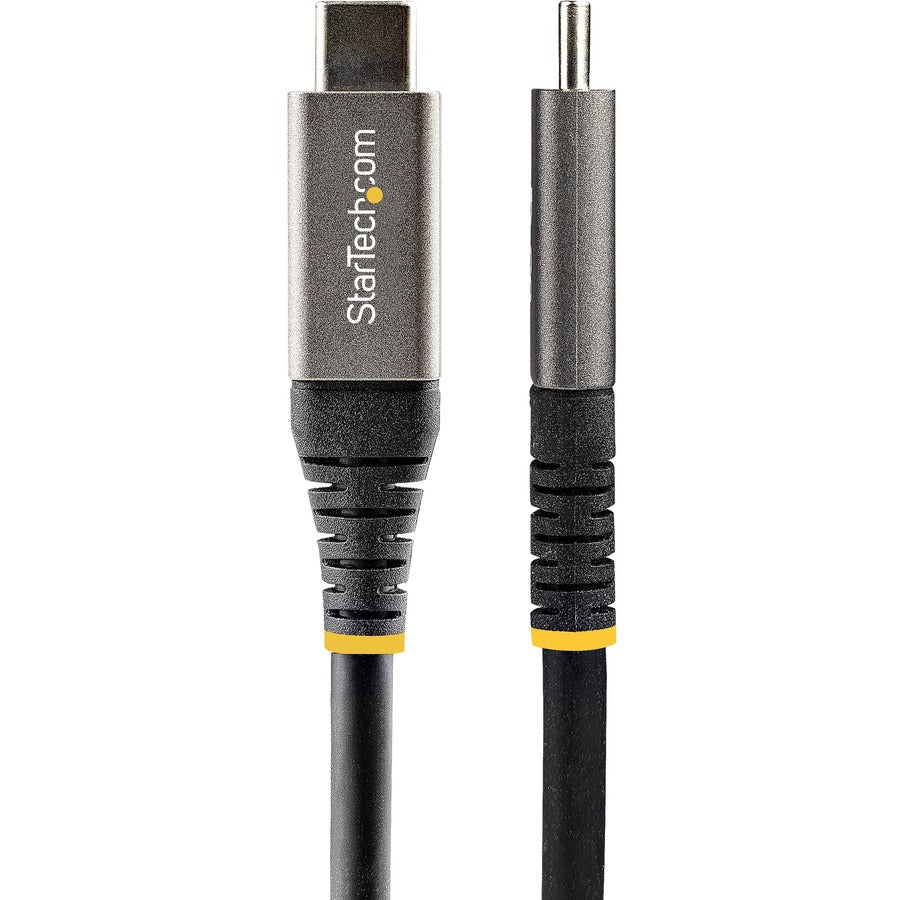 StarTech.com Câble USB C de 2 m 5 Gbit/s, câble USB-C de haute qualité, câble USB 3.1/3.2 Gen 1 Type-C, 5 A/100 W PD, mode DP Alt, cordon USB C USB315CCV2M