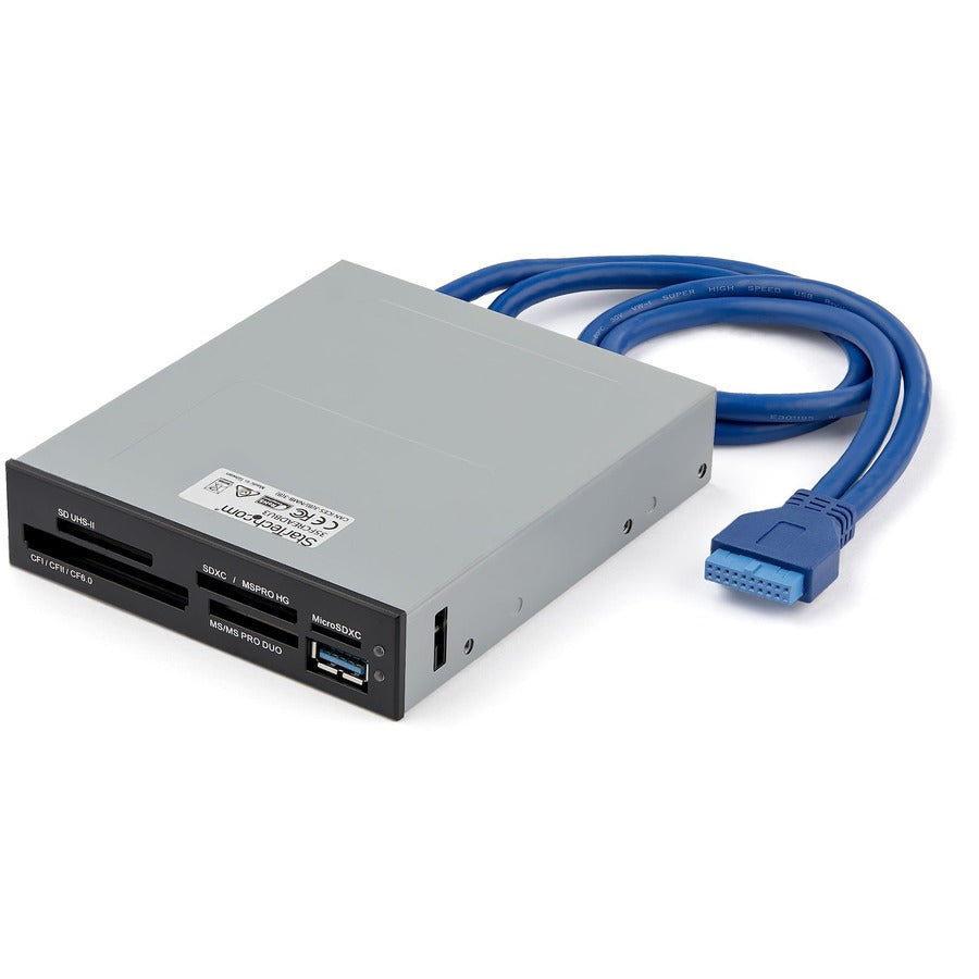 StarTech.com Lecteur multi-cartes interne USB 3.0 avec prise en charge UHS-II - Lecteur de carte mémoire SD/Micro SD/MS/CF 35FCREADBU3