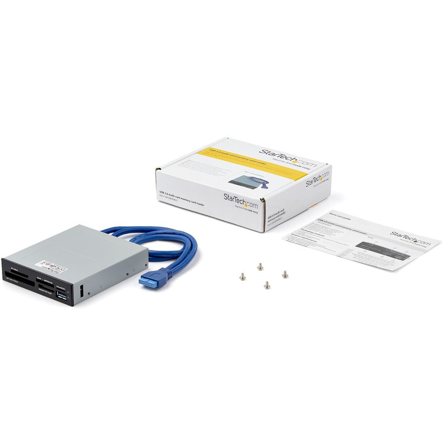 StarTech.com Lecteur multi-cartes interne USB 3.0 avec prise en charge UHS-II - Lecteur de carte mémoire SD/Micro SD/MS/CF 35FCREADBU3