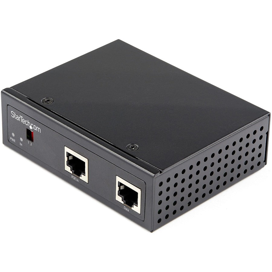 Star Tech.com Répartiteur PoE Gigabit industriel - Répartiteur PoE++ 90 W Power over Ethernet - Répartiteur DC 12-48 V 802.3bt Ultra PoE -40C à +75C POESLT1G48V