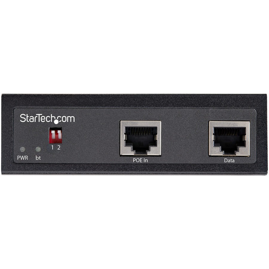 Star Tech.com Industrial Gigabit PoE Splitter - 90W Power over Ethernet PoE++ Splitter - 12-48V DC Splitter 802.3bt Ultra PoE -40C to +75C POESLT1G48V