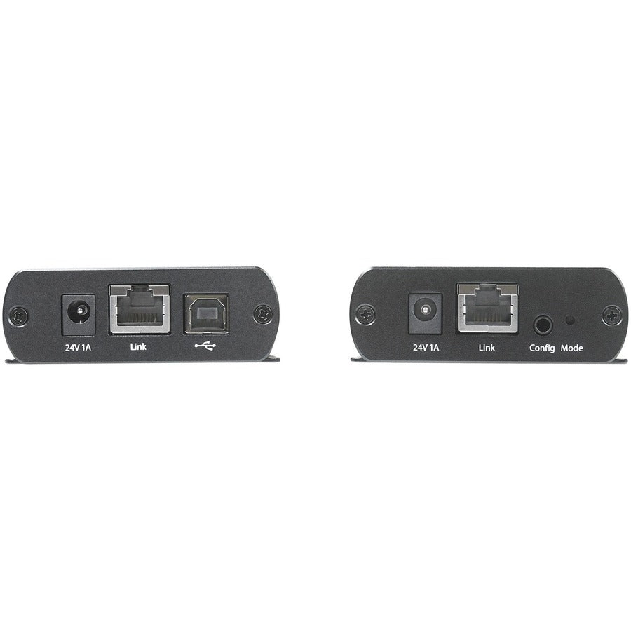 StarTech.com Hub d'extension USB 2.0 à 2 ports sur câble RJ45 Cat5e ou Cat6 - Kit d'extension USB 2.0 en métal de 330 pieds/100 m - ESD, alimenté, 480 Mbps USB2002EXT2NA