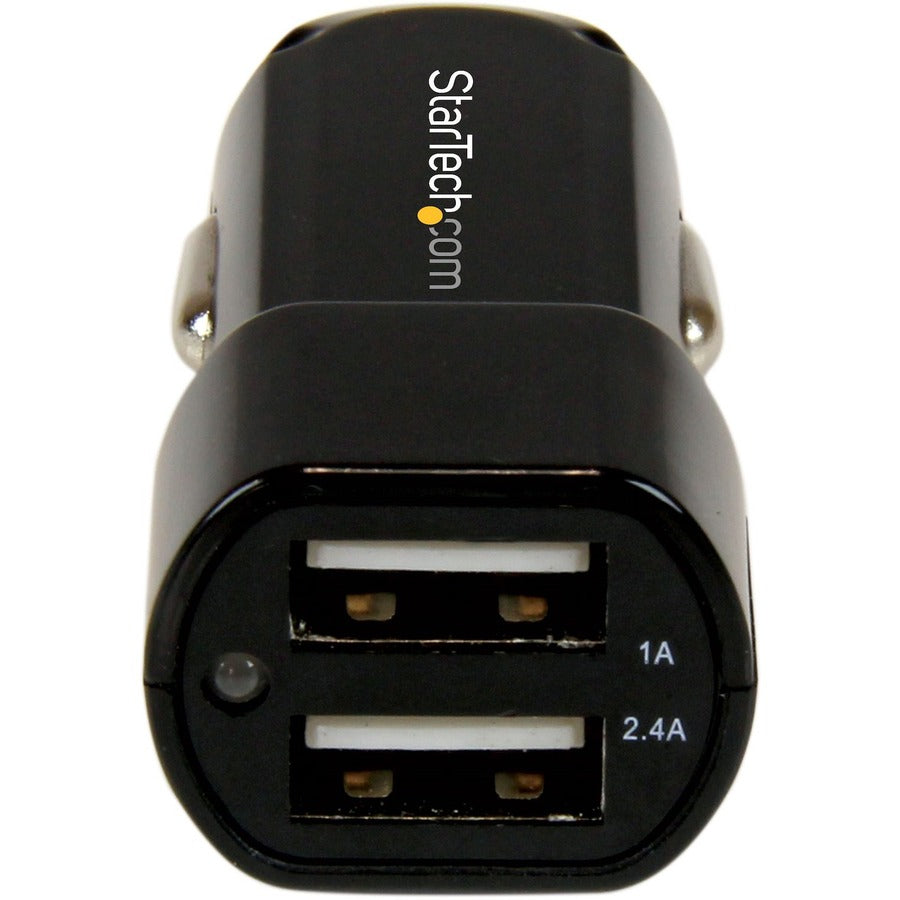 Star Tech.com Dual Port USB Car Charger - High Power (17 Watt / 3.4 Amp) USB2PCARBK