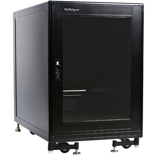 StarTech.com Armoire rack serveur 15U 19 pouces noire avec ventilateurs 2636CABINET