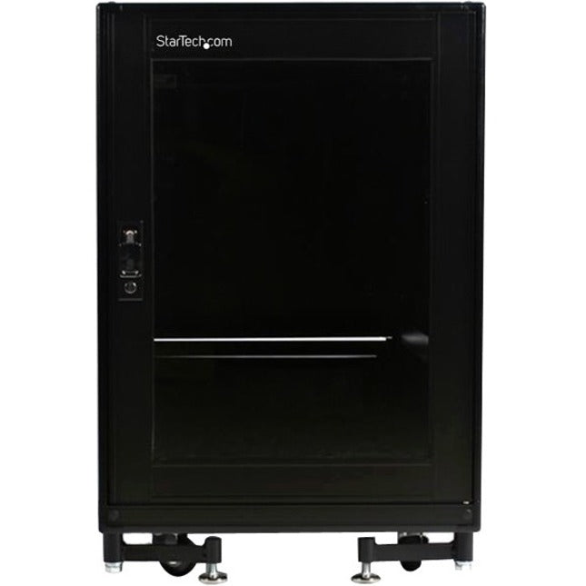 StarTech.com Armoire rack serveur 15U 19 pouces noire avec ventilateurs 2636CABINET