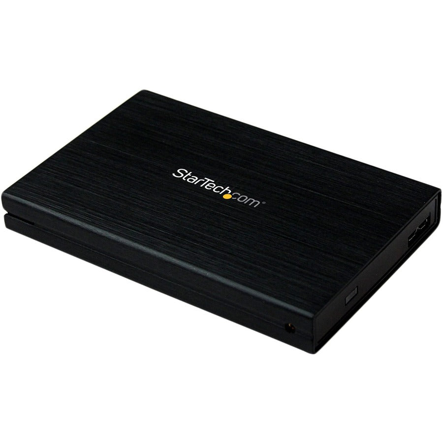 StarTech.com 2.5" Hard Drive Enclosure - Supports UASP - SATA 6Gbps - USB 3.0 External Hard Drive Enclosure - SSD/HDD Enclosure S2510BMU33